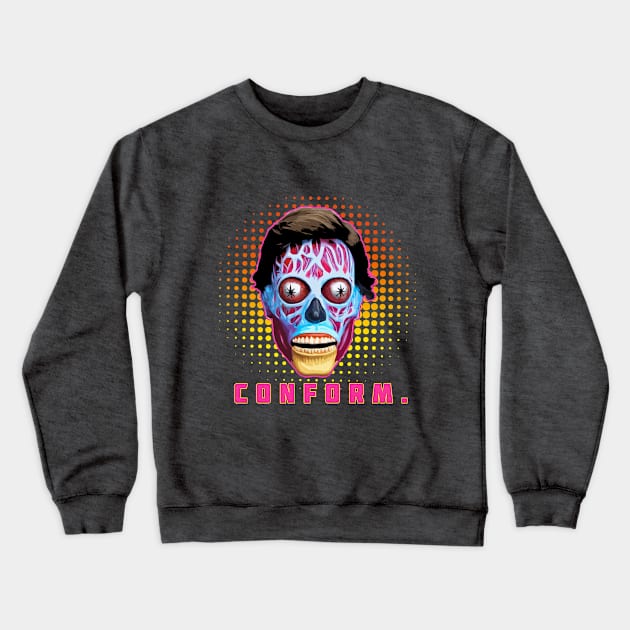 Conform Crewneck Sweatshirt by Spilled Ink